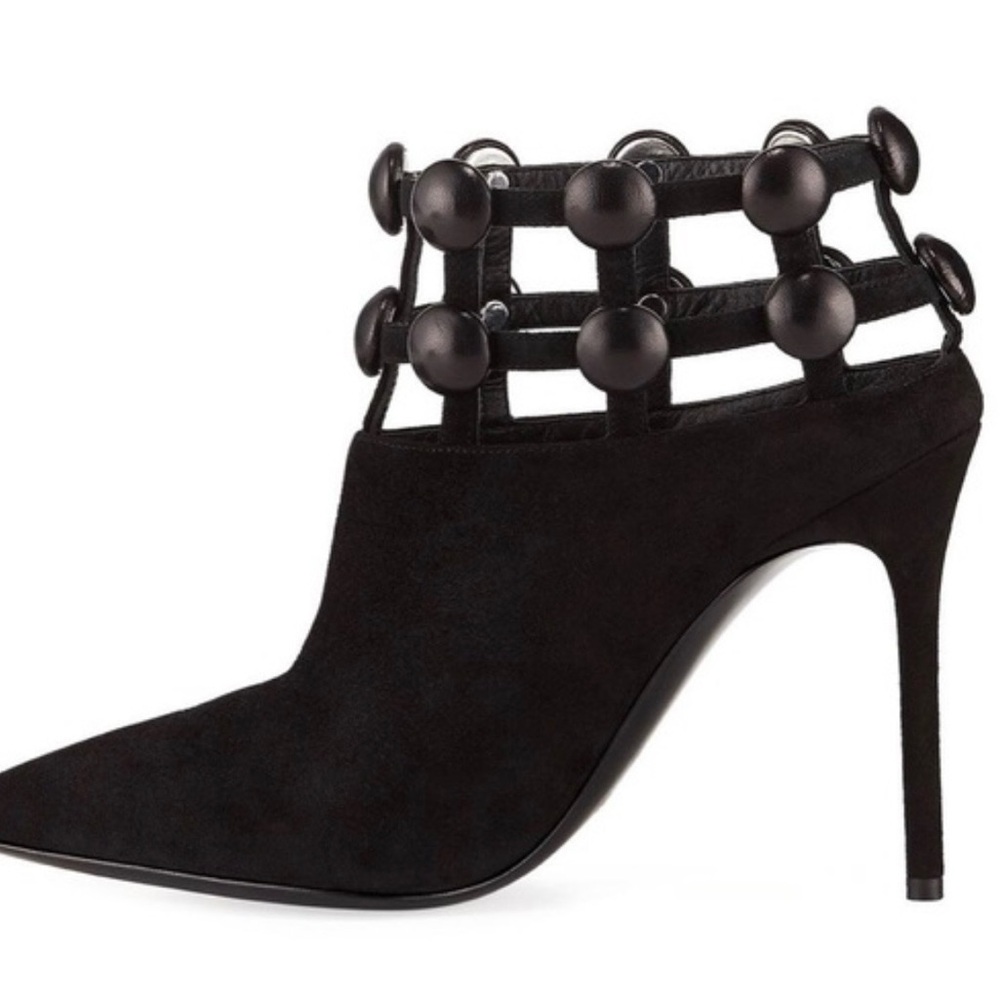Alexander Wang Elegant Black High Heel Ankle Boots Pre Loved Amazing Condition